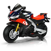 Moto Elétrica Infantil a Bateria 12V com Sons e Luzes, Idade Rec 3 a 10 Anos, HEIMILI, Azul