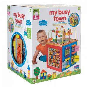 Kit Caixa Divertido e Educativa Para Crianças de 1 ou Mais, ALEX TOYS 4W, Branco