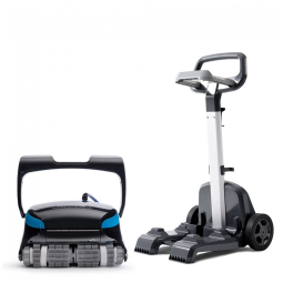 Robô Aspirador para Piscinas Dolphin Nautilus CC Supreme Wi-Fi, Preto, Conectividade Wi-Fi, Escovação Ativa, Caddy para Transporte