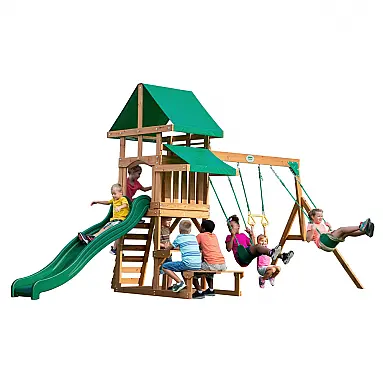 Playground Infantil de Madeira com