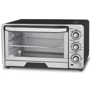 Forno Elétrico de Bancada 40 com 7 Níveis de Temperatura e 4 Funções, 1800W, 110v, CUISINART TOB 40N, Prateado