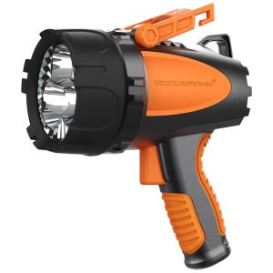 Lanterna 4500LM com USB, á Prova D IP67, GOODSMANN, Preto