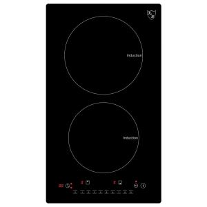 Cooktop de Indução Elétrico Embutido K&H 2 Queimadores 110V 1800W