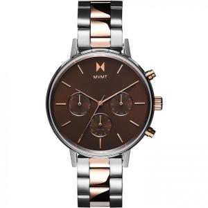 Relógio Feminino Analógico Quartzo com Cronógrafo, MVMT FC01 RG, Rosa
