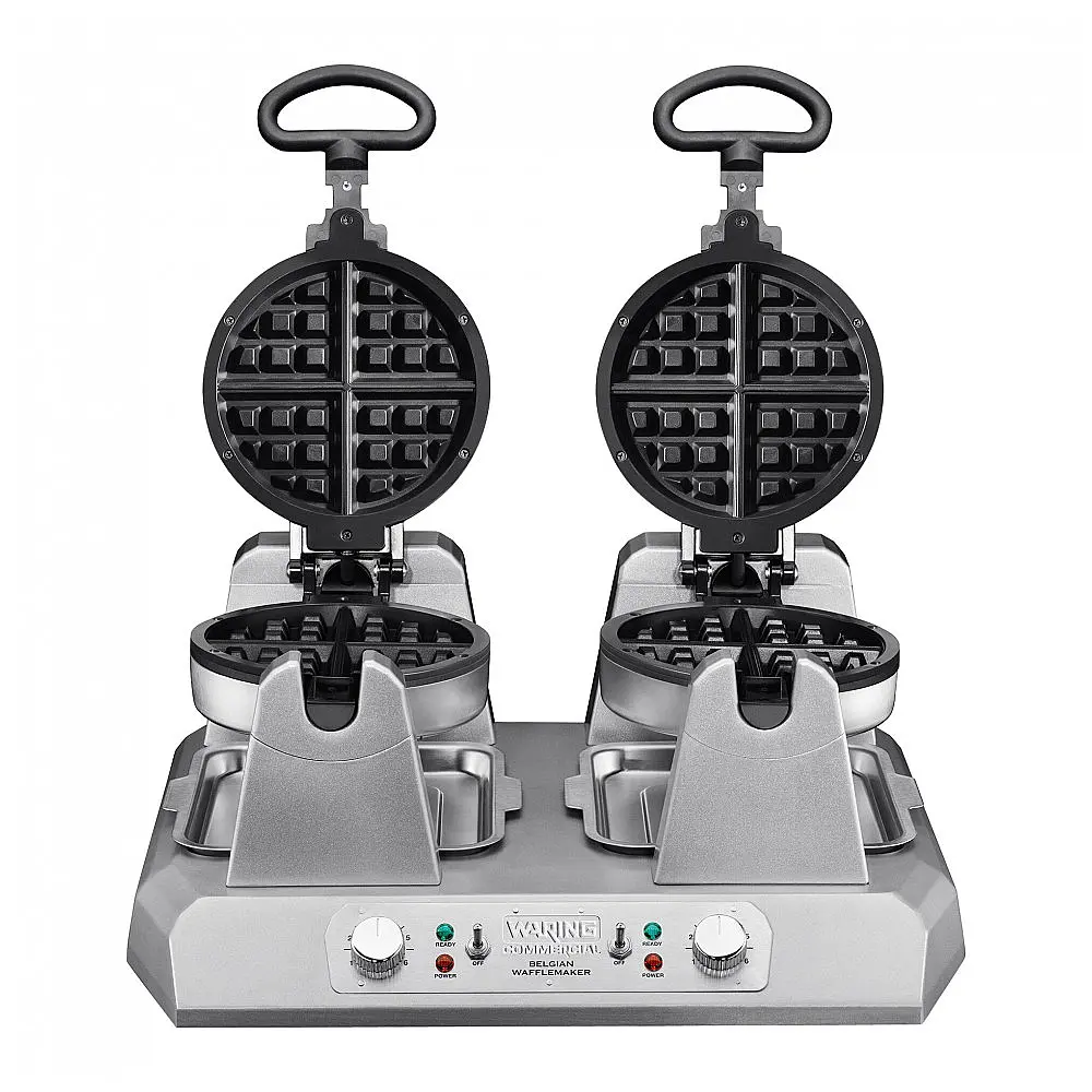 Waring WW250X2 Máquina de Waffle Belga Duplo Não Aderente 110V 2400W — foto 2