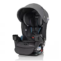 Cadeirinha Evenflo All4Stages Slim Plus Cinza 4-em-1 Recém-nascido a 54,4 kg