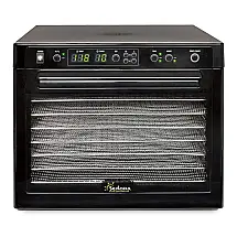 Desidratador de Alimentos Tribest Sedona SD-S9000-B 9 Bandejas de Aço Inoxidável 1000W Preto
