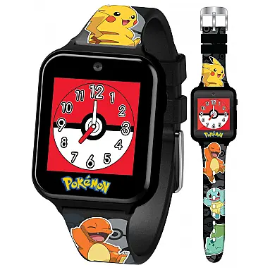 Relógio Smartwatch Infantil Pokémon Pikachu