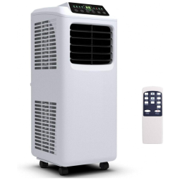 Climatizador Portátil com 2 Velocidades e Temporizador, 110v, COSTWAY, Branco