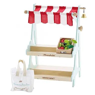 Playset Supermecado de Madeira para