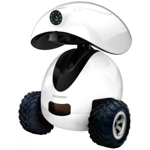 Monitor Remoto HD para Animais de Estimação com Dispensador de Petiscos, DOGNESS T01WH, Branco