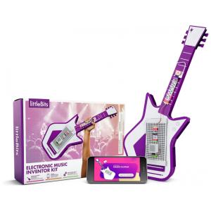 Educativo Construa Personalize e Toque seus Próprios Instumentos Musicais, LITTLEBITS 680 0022, Violeta