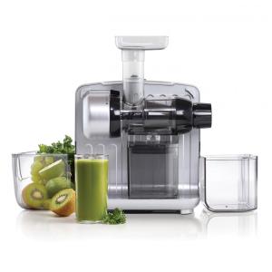 Centrífuga de Frutas com 8 Velocidades, Aço Inoxidável, 200W, 110v, OMEGA JCUBE500SV, Prateado