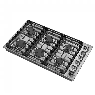 Cooktop a Gás 91cm Inox