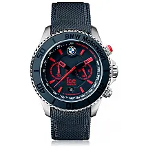 Relógio Aço Inoxidável Pulseira em Couro Movimetno em Quartzo, ICE WATCH Ice BMW Motorsport