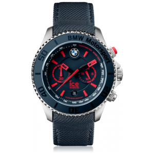Relógio Aço Inoxidável Pulseira em Couro Movimetno em Quartzo, ICE WATCH Ice BMW Motorsport