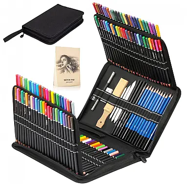 Kit de lápis de desenho