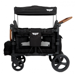 Carrinho de Passeio Dupla Keenz VYOO Preto com 5 Posições de Assento e Suspensão em 4 Rodas