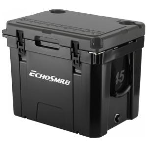 Cooler Térmico Portátil 45 Litros, EchoSmile, Preto