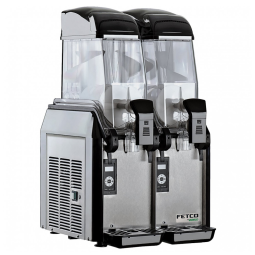 Máquina de Bebidas Congeladas Dupla 12,11 litros Fetco by Elmeco PEL0201