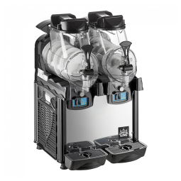 Máquina de Bebidas Congeladas Carnival King Dupla 6 litros de Granita de Frozen 110V