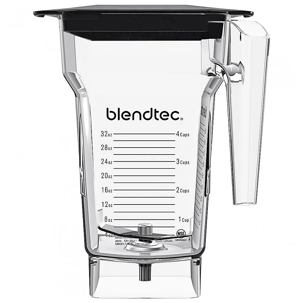 Jarra Liquidificadora Blendtec FourSide 40-710-03 2,2L Transparente Pack x2 110V