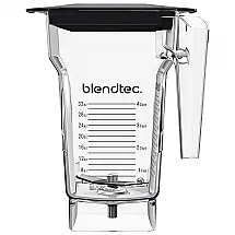 Jarra Liquidificadora Blendtec FourSide 40-710-03 2,2L Transparente Pack x2 120V