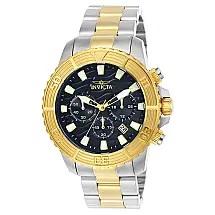 Relógio Pro Masculino - 45,5 mm. Aço. Ouro 24003