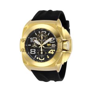Relógio Masculino de Quartzo TechnoMarine Reef com Pulseira de Silicone, Invicta TM518003, Preto
