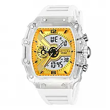 Relógio Digital Masculino Activa X Invicta 44.3mm Branco ACW2398003