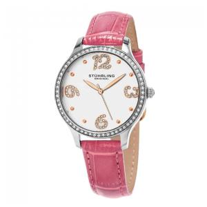 Relógio Feminino Stuhrling Chique 560 Quartzo 36mm, Rosa