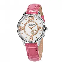 Relógio Feminino Stuhrling Chic 760 Quartzo 36mm, Rosa