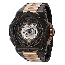Relgio Masculino Reserva Helios Automtico - 54mm. Cqui. Preto 44103