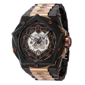 Relgio Masculino Reserva Helios Automtico - 54mm. Cqui. Preto 44103