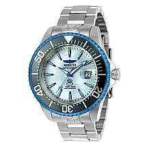 Grand 0.08 Carat Diamond Automático Relógio Masculino com Mostrador em Madrepérola - 47mm. Aço 23303