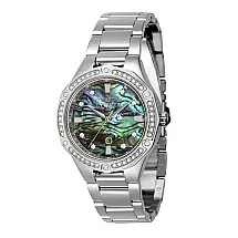 Relgio feminino Angel com mostrador Abalone - 35 mm. Ao 40403