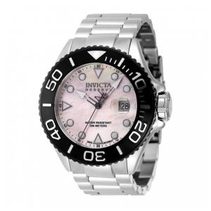 Relógio Masculino Invicta Reserve Grand Diver Swiss Ronda 515 com Mostrador Madrepérola 52mm, Aço 48503