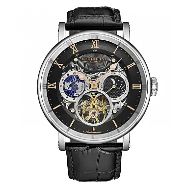 Relógio Automático Dual Time Majestic