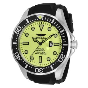 Pro Oversized Automático Masculino Relógio com Mostrador Luminoso - 60mm. Preto 33603