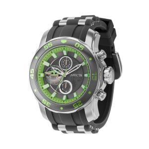 Relógio Masculino de Quartzo Star Wars The Child, Invicta 36603, Cinza e Verde