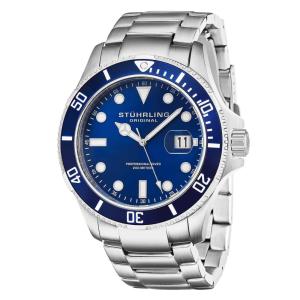 Relógio Masculino Stuhrling Regata 417.03 Quartzo 44mm, Prata