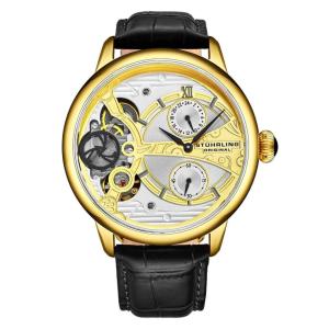 Relógio Masculino Stuhrling Vertex 947 Quartzo 45mm, Dourado