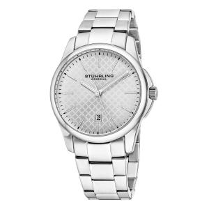 Relógio Masculino Stuhrling Argyle 3970 Quartzo 42mm, Prata