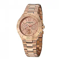 Relógio Feminino Stuhrling Regata 558 Quartzo 38mm, Rosa