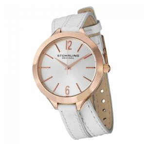 Relógio Feminino Stuhrling Sport 568 Quartzo 38mm, Branco Clássico