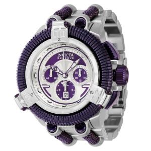 Relógio Masculino Automático Invicta Reserve King Python, Aço Roxo 42903