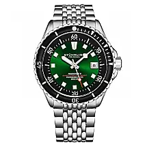 Relógio Automático Swiss Radiance 1009 42mm Verde - Stuhrling