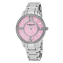 Relógio Feminino Stuhrling Chique 559 Quartzo 36mm, Prata