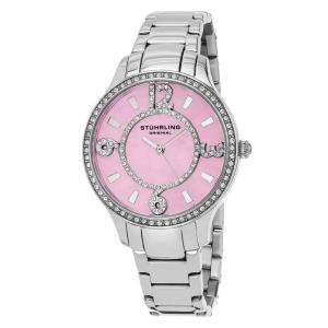 Relógio Feminino Stuhrling Chique 559 Quartzo 36mm, Prata