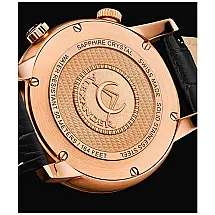 Relgio suo Journeyman A171 com pulseira em couro Stuhrling